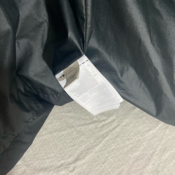 Adidas by Stella Mccartney Black Long Puffer Coat Sz - Lg - Picture 7 of 12